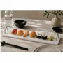 Platter and bowls - Slim Marble Serving Board with Metal Handles - KALU CREATIONS