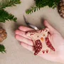Christmas garlands and baubles - Mystic Owl Handcrafted Ornament - UNHCR/MADE51