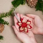 Christmas garlands and baubles - Flower of Life Handcrafted Ornament - UNHCR/MADE51