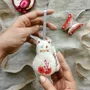 Christmas garlands and baubles - Quirky Cat Handcrafted Ornament - UNHCR/MADE51