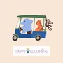 Linge de lit enfant - Motifs exclusifs - all over ou placés - HAPPY BLOOMING