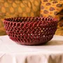 Céramique - Corbeille tressée géante Rosae sans pied - MAISON PICHON