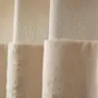 Curtains and window coverings - Velvet curtain ecru fur 140x260cm - VAGABONDE INTERNATIONAL