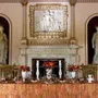 Table cloths - MARBLE FAN Linen Tablecloths and Napkins - SUMMERILL AND BISHOP