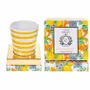 Parfums pour soi et eaux de toilette - BUONGIORNO POSITANO Bougie en Cire de Soja Peinte à la Main - Citron, Basilic & Mandarine 200g - CASA AMALFI
