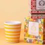 Parfums pour soi et eaux de toilette - BUONGIORNO POSITANO Bougie en Cire de Soja Peinte à la Main - Citron, Basilic & Mandarine 200g - CASA AMALFI