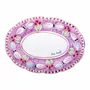 Fragrance for women & men - LILAC SEPPIA OVAL SERVING PLATE 30 cm - CASA AMALFI