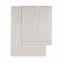 Fragrance for women & men - ROMANTICA BEIGE & WHITE LINEN GUEST TOWEL SET - CASA AMALFI