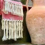Fragrance for women & men - CORAL FRINGE GUEST TOWEL SET - CASA AMALFI