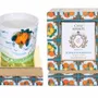 Parfums pour soi et eaux de toilette - SUMMER IN SORRENTO Bougie en Cire de Soja Casetta Peinte à la Main - Bergamote & Fleur d'Oranger 200g - CASA AMALFI