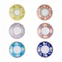 Fragrance for women & men - ANIMALETTI SMALL SIDE OR CAKE PLATES - SET OF 6 x 16cm - CASA AMALFI