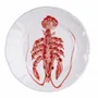 Parfums pour soi et eaux de toilette - ASSIETTES PLATES POISSON ROUGE & BLEU - Set de 6 - CASA AMALFI