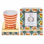 Parfums pour soi et eaux de toilette - SUMMER IN SORRENTO Bougie en Cire de Soja Peinte à la Main - Bergamote & Fleur d'Oranger 200g - CASA AMALFI