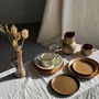 Mugs - Brown glazed stoneware cup H6.5 D10.5 - OFFICE OBJETS