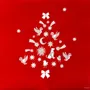 Serviettes - CHRISTMAS TREE ROUGE - FRANÇOISE PAVIOT