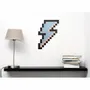 Stained glass decoration - Decorative adhesive glass mosaic lightning bolt #01 - PIXELBOX