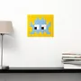 Stained glass decoration - Decorative adhesive glass mosaic invader #02 - PIXELBOX