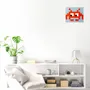 Stained glass decoration - Decorative adhesive glass mosaic invader #01 - PIXELBOX