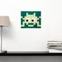 Stained glass decoration - Decorative adhesive glass mosaic invader #04 - PIXELBOX