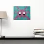 Stained glass decoration - Decorative adhesive glass mosaic invader #05 - PIXELBOX