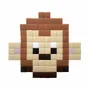 Stained glass decoration - Decorative adhesive glass mosaic monkey #01 - PIXELBOX