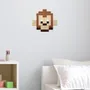 Stained glass decoration - Decorative adhesive glass mosaic monkey #01 - PIXELBOX