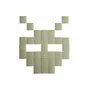 Stained glass decoration - Decorative adhesive glass mosaic alien #01 - PIXELBOX