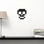 Stained glass decoration - Decorative adhesive glass mosaic skull #01 - PIXELBOX