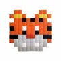 Stained glass decoration - Decorative adhesive glass mosaic tiger #01 - PIXELBOX