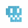 Stained glass decoration - Decorative adhesive glass mosaic skull #02 - PIXELBOX