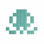 Stained glass decoration - Decorative adhesive glass mosaic octopus #01 - PIXELBOX