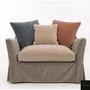 Sièges pour collectivités - Ascot Cushion Loveseat | Fauteuil - CREARTE COLLECTIONS