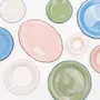 Platter and bowls - Asolo stoneware - ZAFFERANO