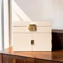 Boîtes de rangement  - Aura Soft Beige - Boîte à bijoux - BILLSTONE