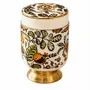 Flatware - Pedestal Lidded Jar - Persian Garden Collection - DASTHAA