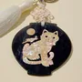 Bags and totes - keychain_mother of pearl_ tiger & magpie - HONGD.MADE