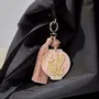 Bags and totes - keychain_mother of pearl_ tiger & magpie - HONGD.MADE