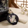 Bags and totes - keychain_mother of pearl_ tiger & magpie - HONGD.MADE