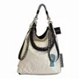 Bags and totes - hobo bag_mother of pearl_ detachable - HONGD.MADE