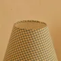 Objets de décoration - Lampe SIMONE - Vichy vert d'eau et blanc - STUDIO AL OESTÉ