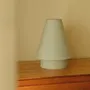 Objets de décoration - Lampe SIMONE - Vichy vert d'eau et blanc - STUDIO AL OESTÉ