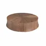 Coffee tables - Round Walnut Coffee Table - ANGEL CERDÁ
