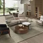 Coffee tables - Round Walnut Coffee Table - ANGEL CERDÁ