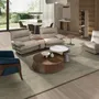 Fauteuils - Fauteuil en cuir bleu pétrole - ANGEL CERDÁ