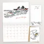 Papeterie - Kit papeterie : calendrier 2027 + bloc notes aimanté + cartes postale - TABLE À CARTES