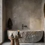Bougeoirs et photophores  - Le Bougeoir Croco Avec Verre - Laiton - M - BAZAR BIZAR LIVING