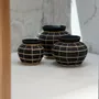 Vases - Le Vase Belly - Noir Naturel - S - BAZAR BIZAR LIVING
