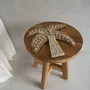 Tabourets - Le Tabouret Atziri - Naturel - BAZAR BIZAR LIVING