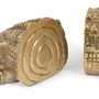 Sculptures, statuettes et miniatures - Serre-Livres Crocodile - Laiton - BAZAR BIZAR LIVING
