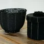 Objets de décoration - Le Bol à Bonbons Beaded - Noir - M - BAZAR BIZAR LIVING